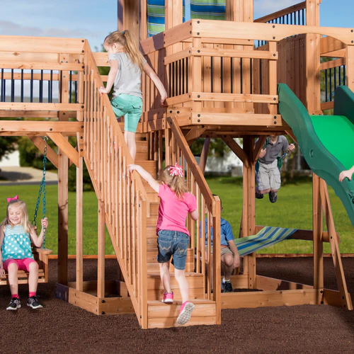 Backyard Discovery Caribbean Swing Set - Image 5